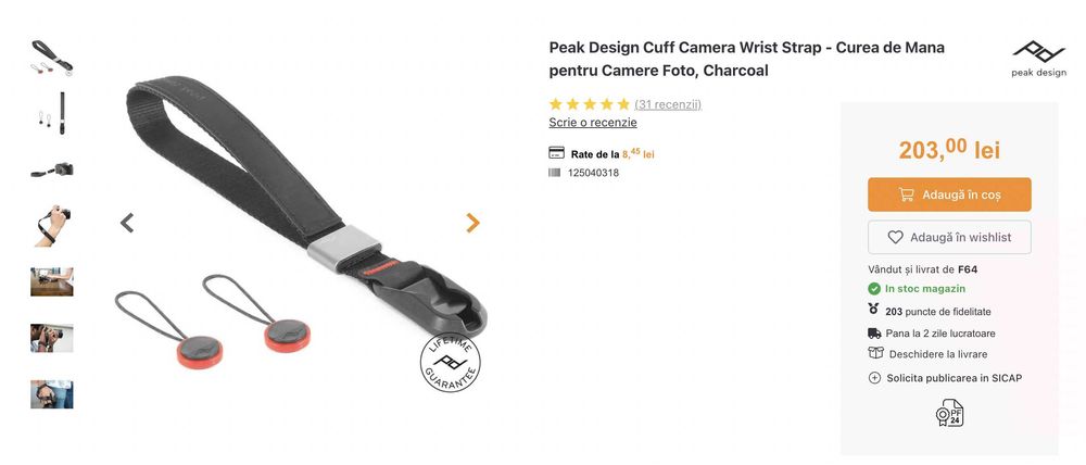 Sony Alpha A7C II  + Obiectiv 28-60mm, Argintiu, Nou Garantie Apr 2027