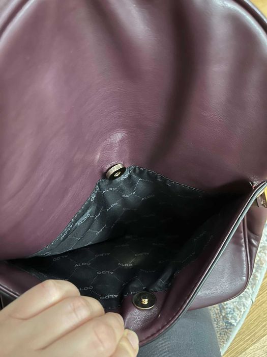 Дамска раница Aldo цвят бордо