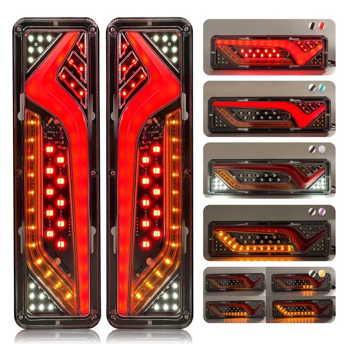 LED диодни стопове 2 бр бус камион ремарке