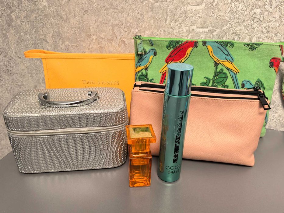 Разные косметички, духи