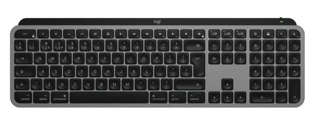 Tastatura Logitech MX Keys S for Mac, iluminare inteligenta, design ergonomic