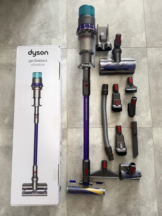 Dyson Gen5detect Absolute – set complet, cu toate accesoriile