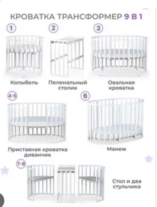 Детская кроватка