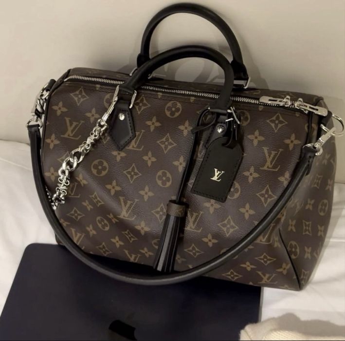 Louis Vuitton Speedy Soft 30 Dark Bag