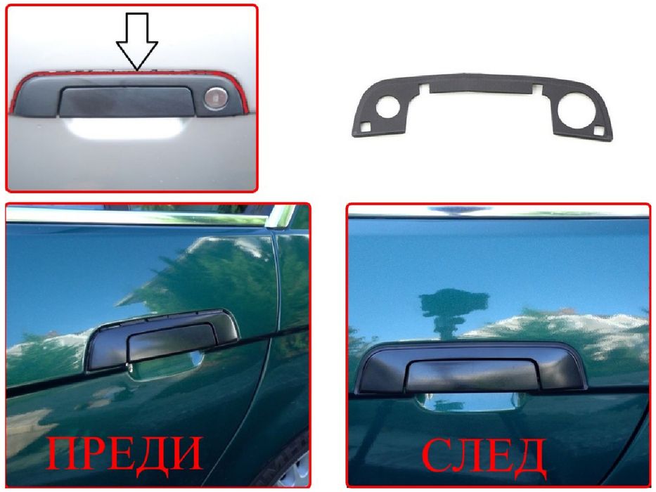 Комплект уплътнения на дръжки за Bmw