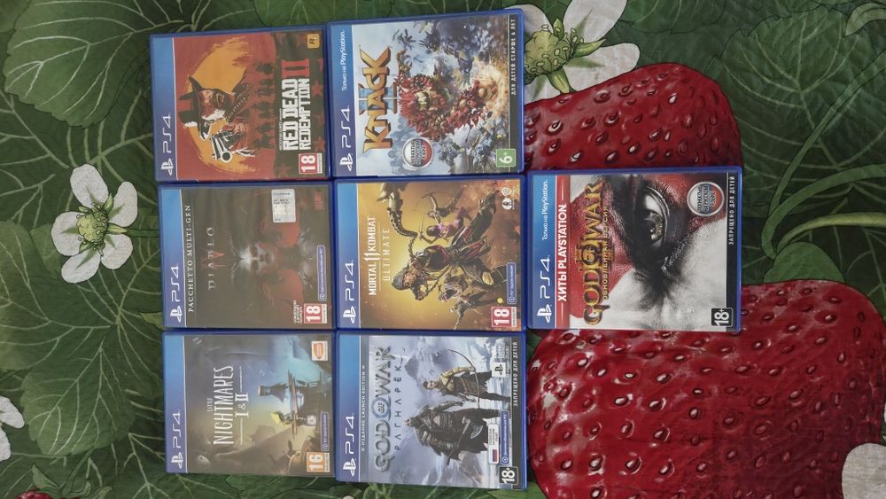Диски на Ps4/Ps5