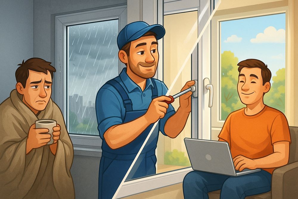 Акфа ремонт любой сложности. окна и двери