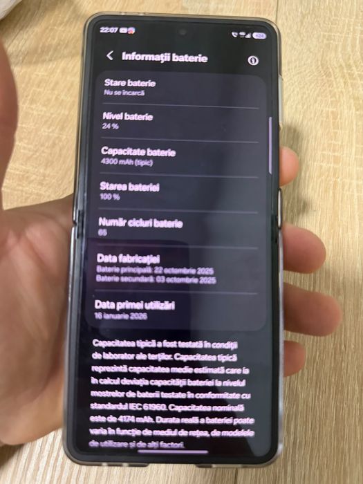 Samsung flip  7   256gb