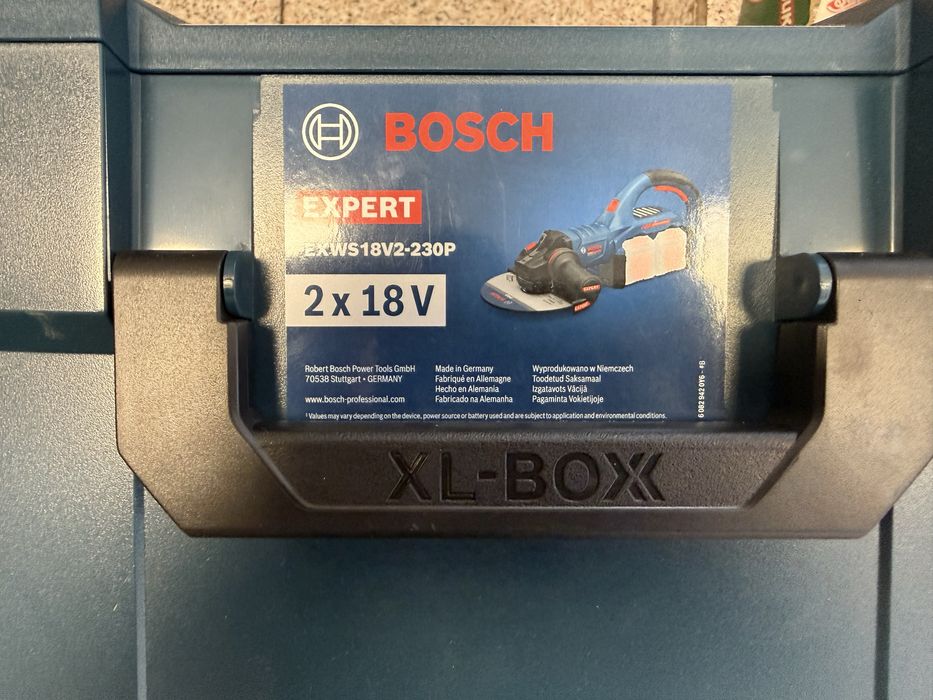 Ъглошлайф 230 мм Bosch exws18v2-230p