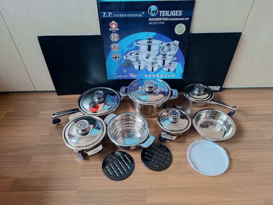 комплект тенджери и тигани Zepter