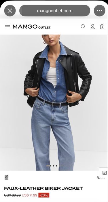 Косуха от mango оригинал