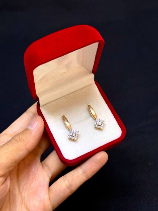 серьги золотыее