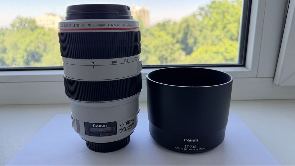 Новый объектив Canon EF 70-300mm f/4-5.6 L IS USM