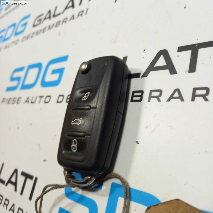 Carcasa Cheie Fara Cip si Lama Skoda Fabia 2 2007 - 2014 Cod 3T0837202H [1116]