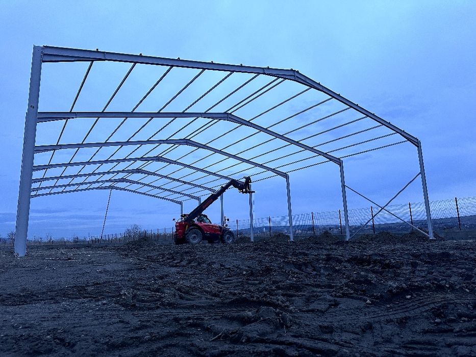 Vand urgent structura metalca 8x15x4 din profile IPE