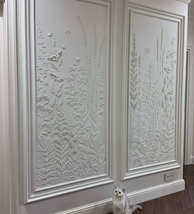 Роспись стен, барельеф