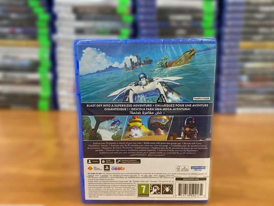 НОВЫЙ Astro Bot PS5/ Астро Бот ПС5 Большой Выбор Дисков