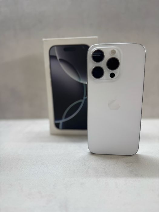 Като Нов! iPhone 16 Pro 128GB White Titanium