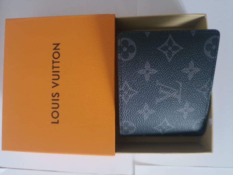 Portofel Bărbați LV– Monogram Eclipse Negru