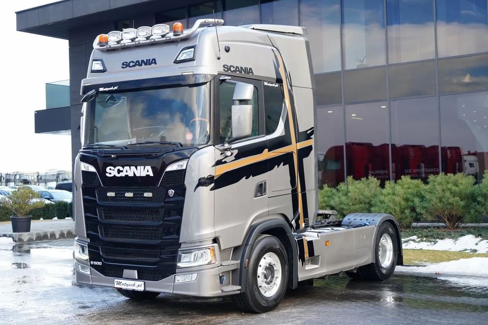 Scania S 500 / RETARDER / I-PARK COOL / JANTE DIN ALIAJ / PIELE / ANVELOPE 100%