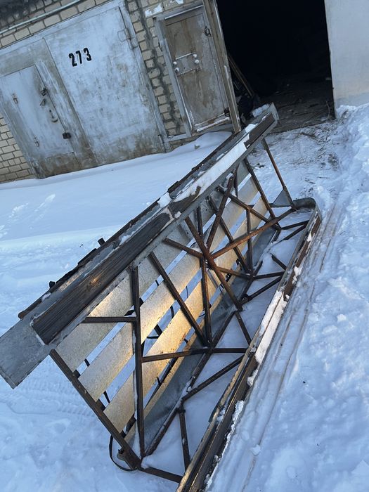 Нарты для снегохода .буран рысь