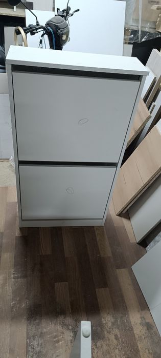 Обувниц с ЛДСП белый