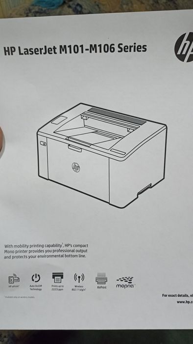 Принтер Hp lj m102w