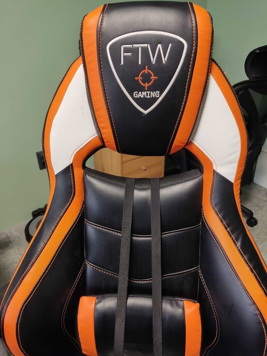 Геймърски стол FTW Black & Orange