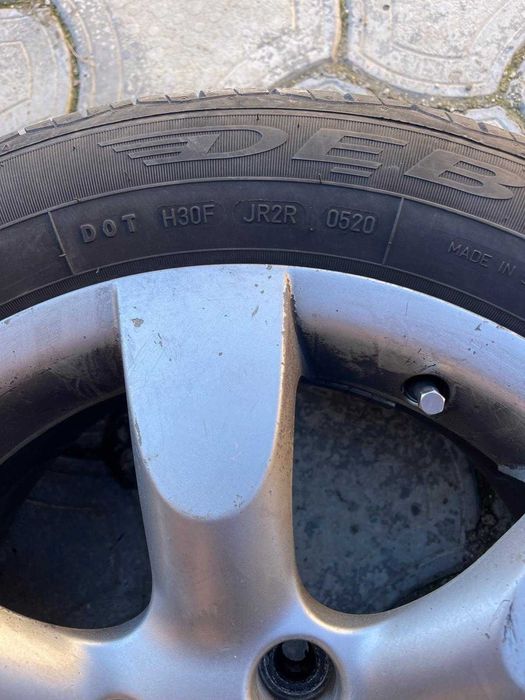 Jante aliaj cu anvelope de vară Debica