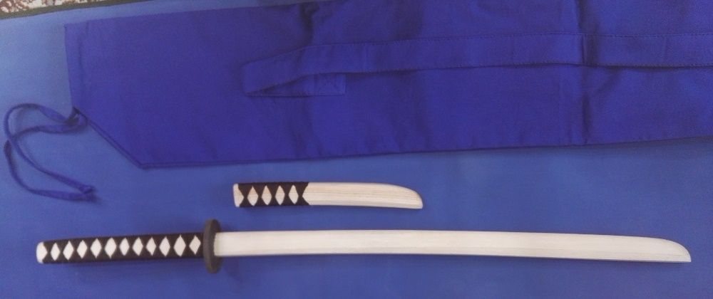 Set arme lemn Aikido! Bokken+Tanto+Jo+Husa