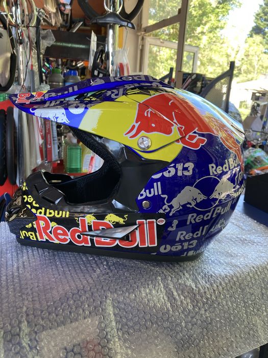 Нова кросова каска RedBull M, Л, Хл/ каска крос