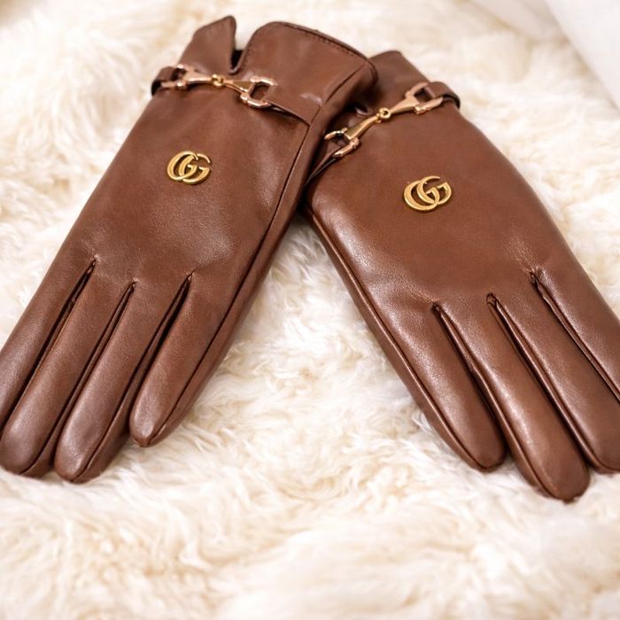 Manusi din piele Gucci