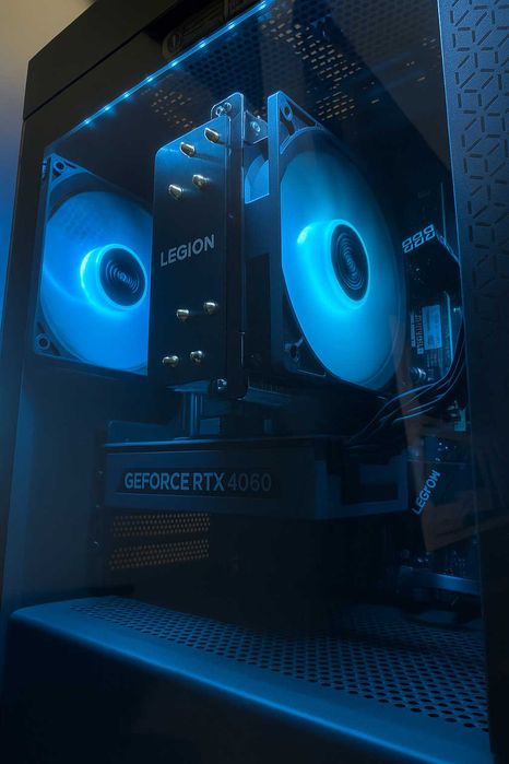 DESKTOP Legion T5, AMD 5 7600, 16GB, SSD 1TB, NVIDIA RTX 4060 Garantie decembrie