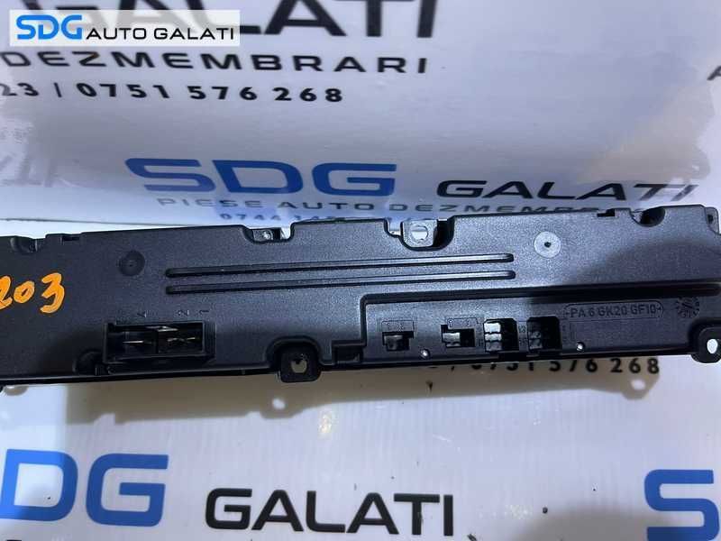 Panou Consola Buton Butoane Releu Avarie Avarii ESP Incalzire Scaune Mercedes Clasa C Class W203 2000 - 2007 Cod 2038217458