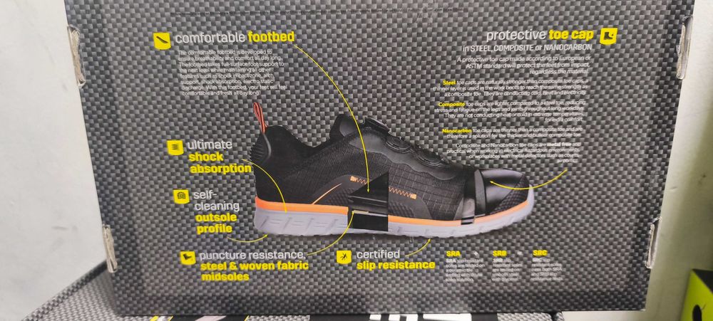 Продавам нови италиански  работни обувки Safety gogger, Panda и др