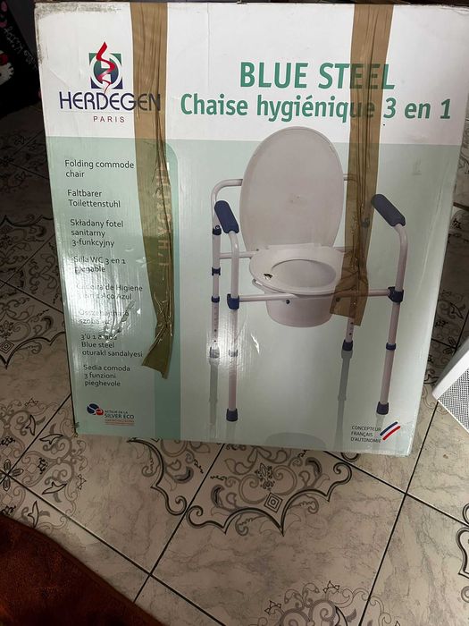 Scaun cu WC 3 in 1 pana la 110kg