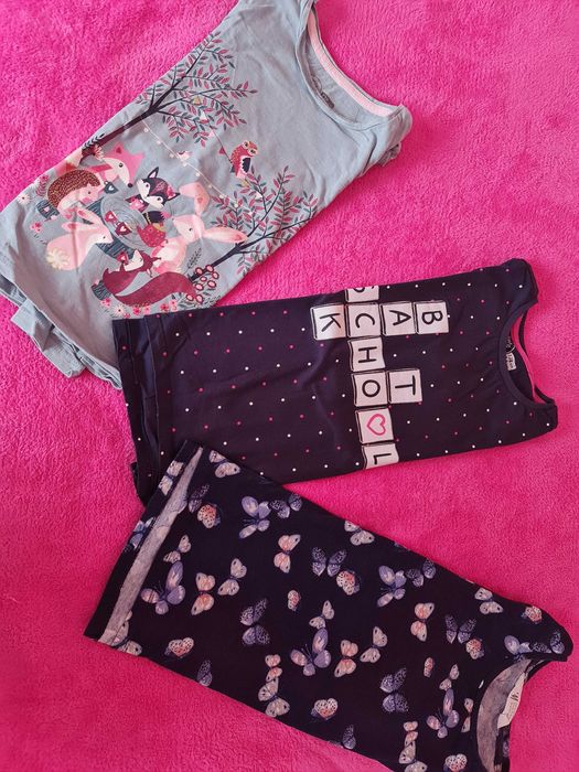 Лот три блузи 128см