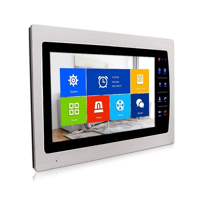 Скидки видео домофон 10 дюймов супер яркий TFT дисплей и супер тонкий