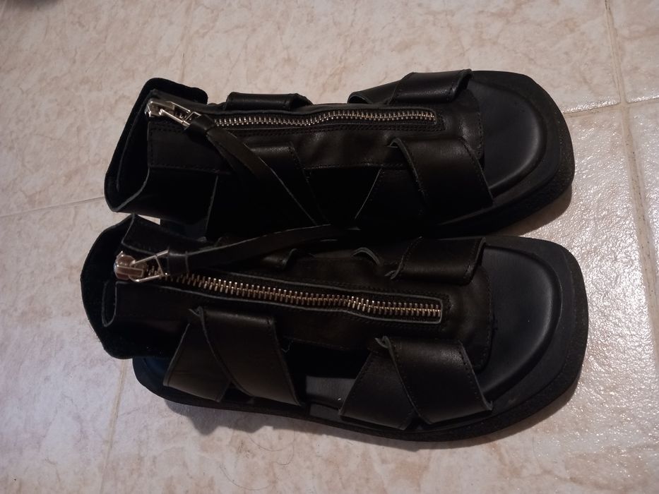 Сандали Tendenz естествена кожа