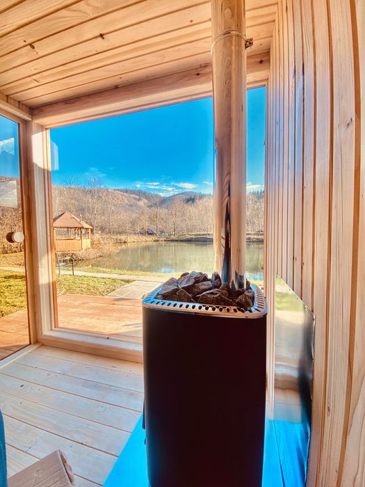 Sauna de exterior pentru 5-6 persoane