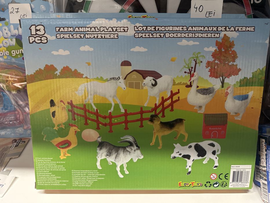 Set animale ferma 13 bucari Nou Sigilat