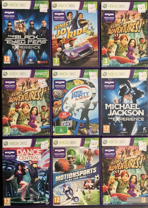 игри Xbox 360 за кинект - 6 лв