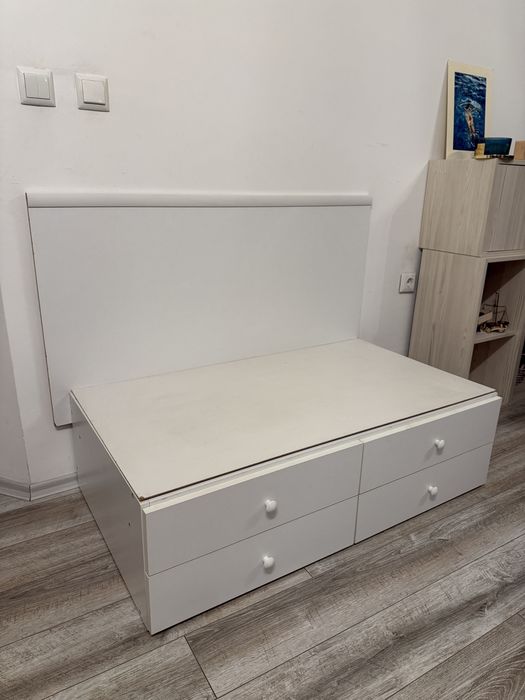 Детска кошетка с матрак и 4 бр. шкафчета