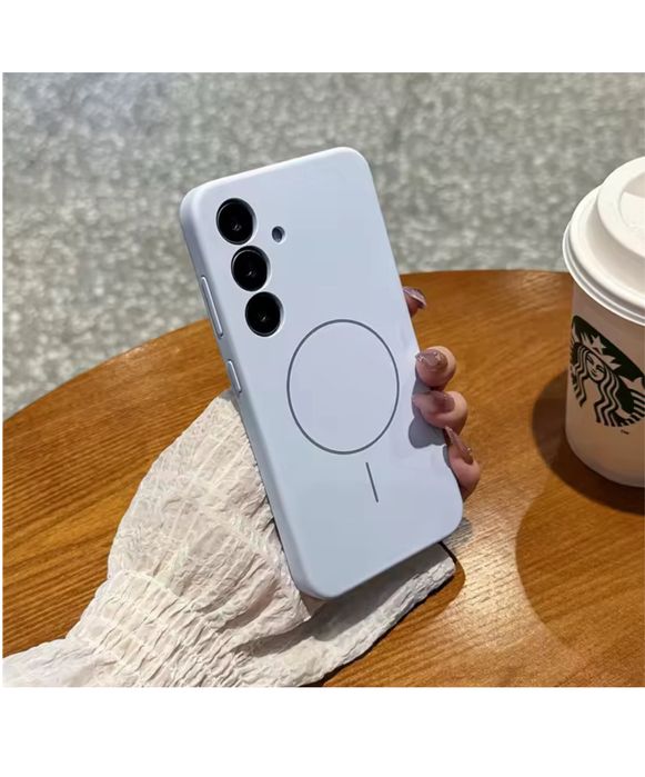 Samsung S24 S25 S25 PLUS ULTRA Husa Magnetica Alcantara Interior