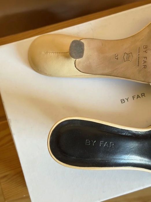 BY FAR Leather Sandals