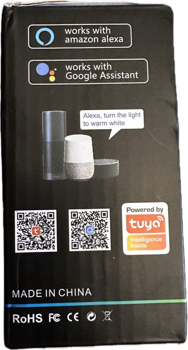 Умные лампочки RGB Е27 4шт.