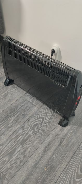 Kонвектор Елдом CFV2000 BL Подов 2000 W, с вентилатор, Черен