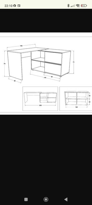 Ъглово.      бюро