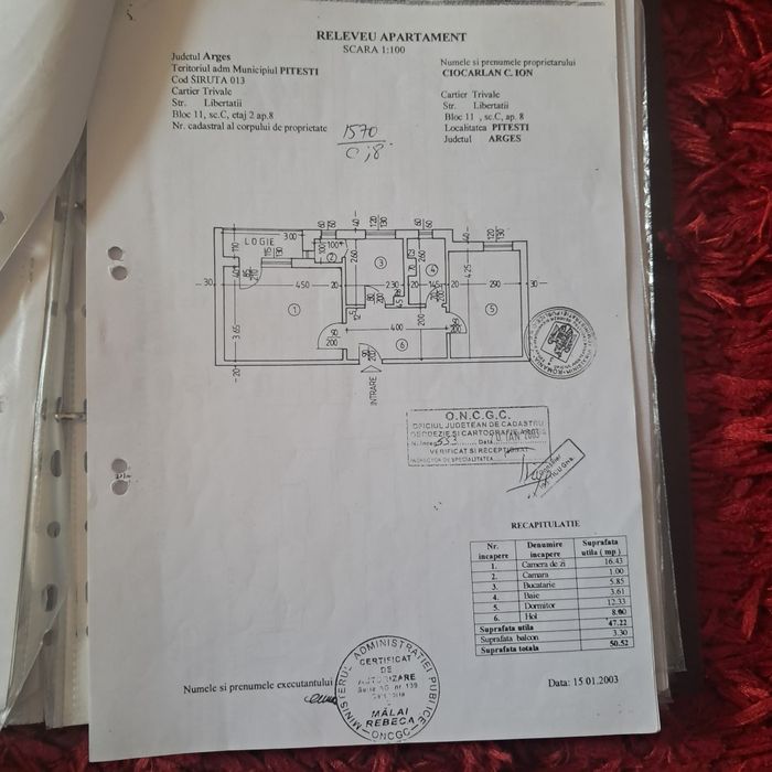Apartament de vanzare