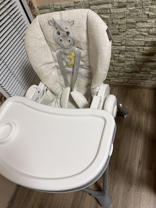 Столче за хранене Lorelli - Felicita noble, Grey Hippo